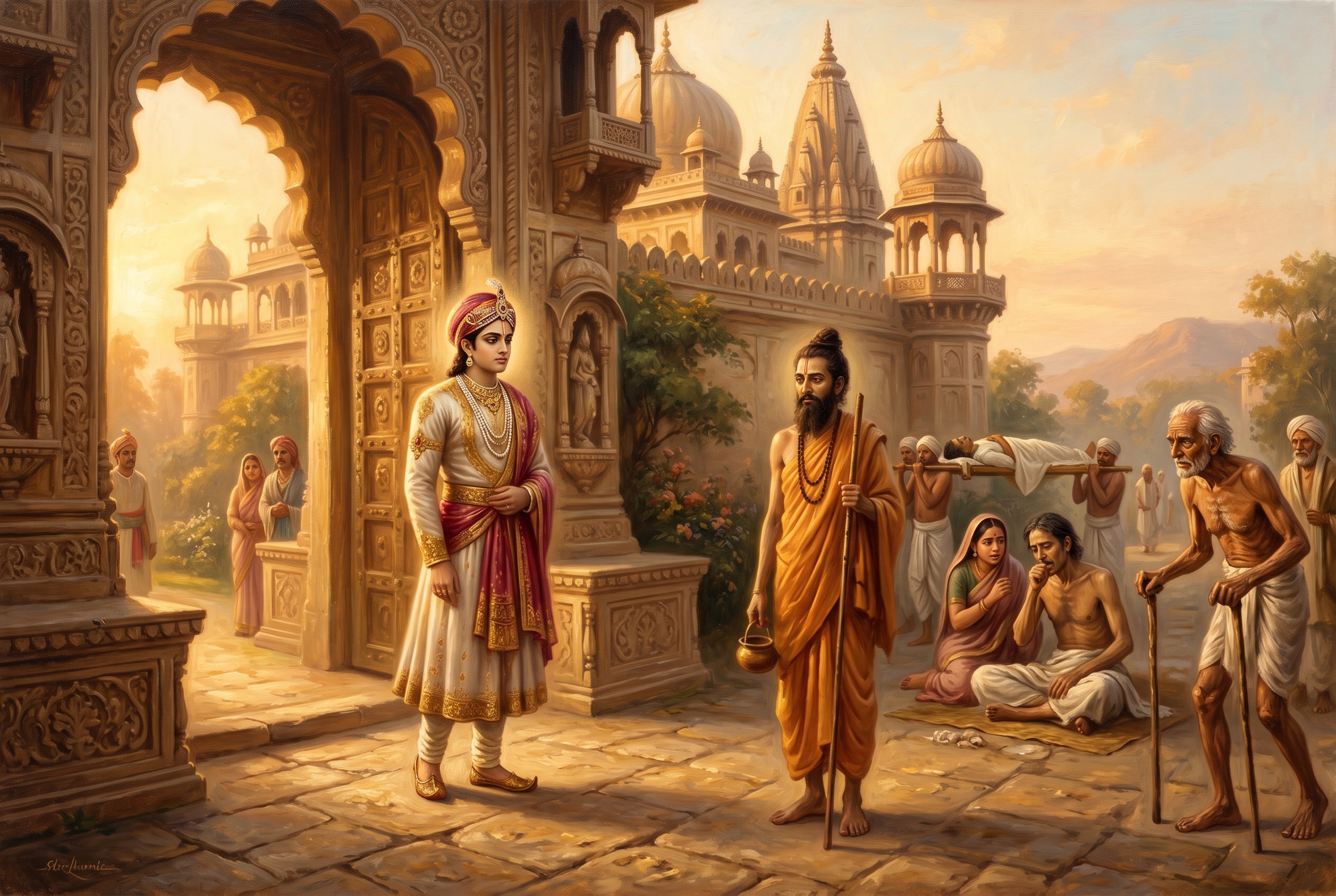 Chương II — Tuổi Trẻ & Khổ Đế